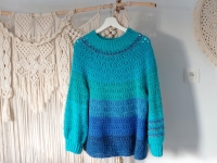 PULL TOP DOWN AU CROCHET